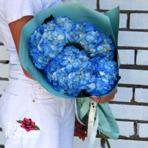 Classic Hydrangea Bouquet | Blue Magic
