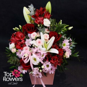 Flower box “Romantic Symphony” – a romantic accent
