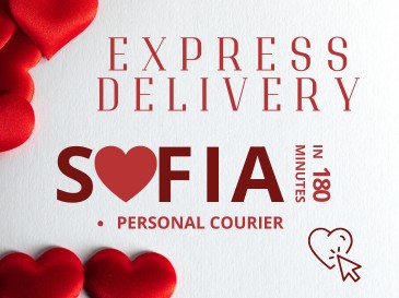 Express delivery of flowers in Sofia.