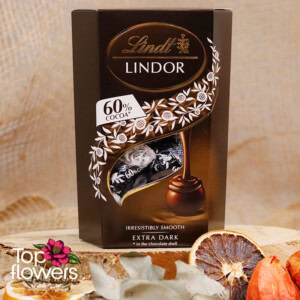 Кутия бонбони lindor cornet Какао 60% | 200гр.