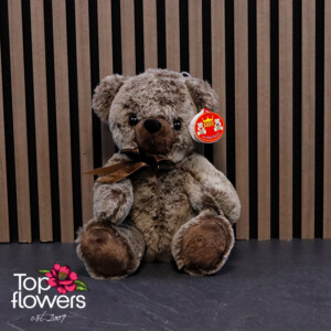 Melange Brown Teddy Bear | 24 cm