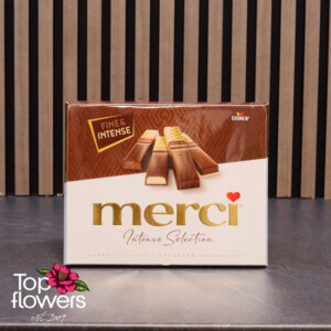 Кутия бонбони merci limited edition intense | 250 гр.