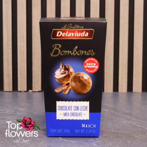 Кутия бонбони delaviuda млечен шоколад | 150 гр.