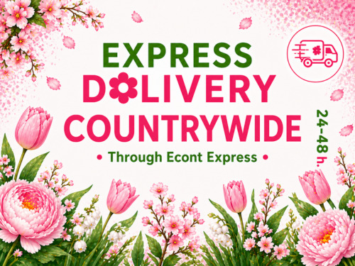 Delivery of flowers in whole country