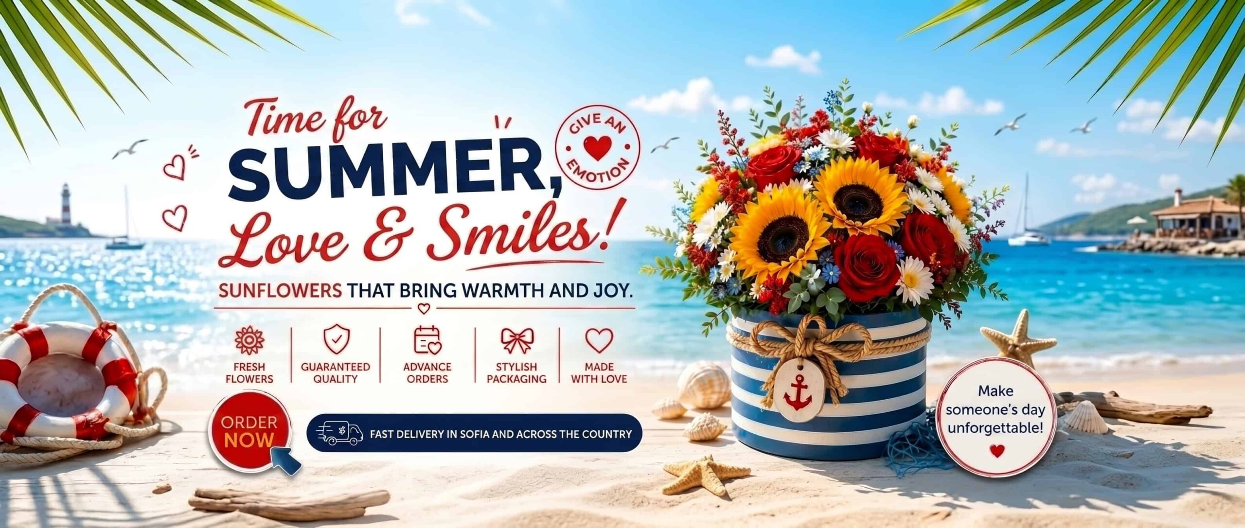 Summer flowers sale