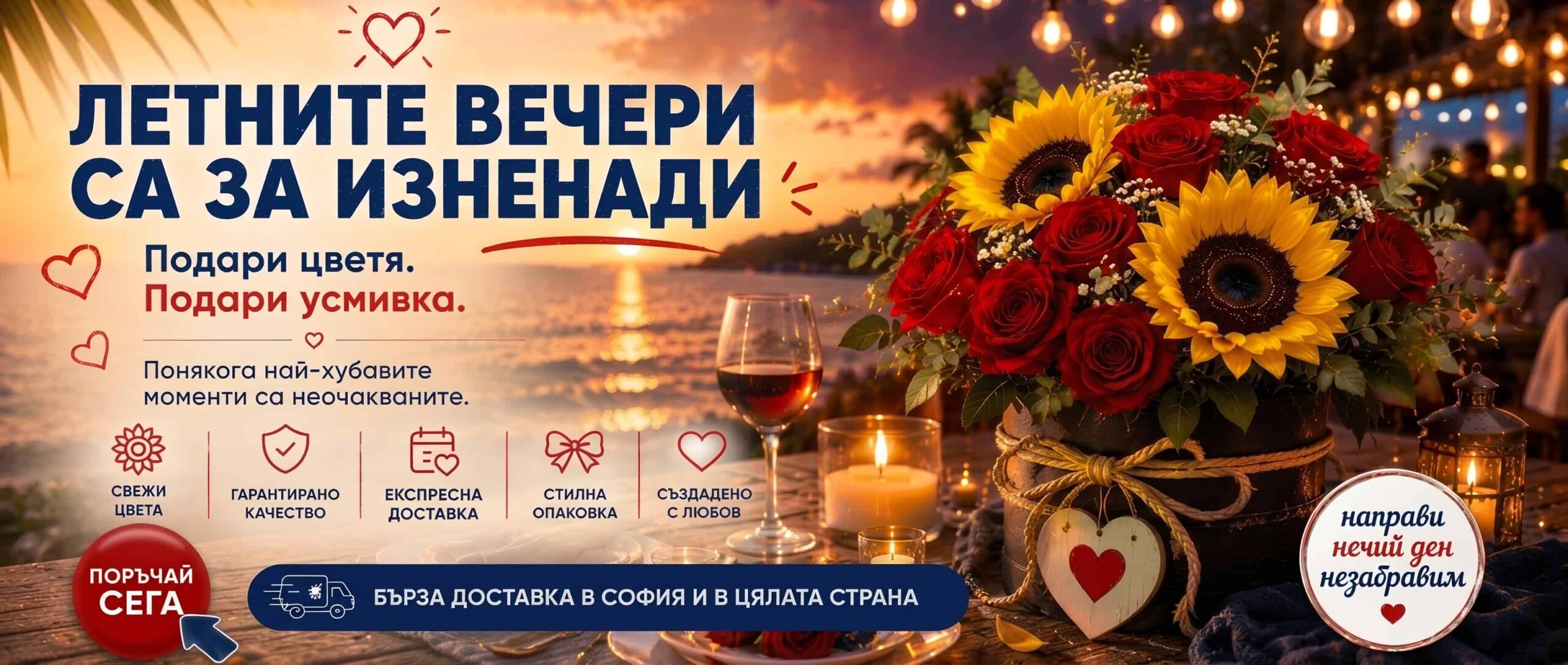 Отстъпки за червени рози!