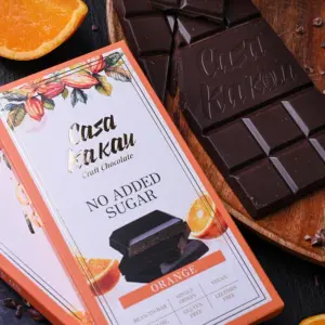 No Added Sugar Chocolate with Orange | Casa Kakau 70 g