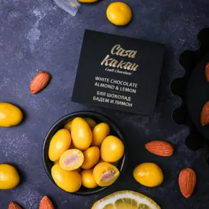 Chocolate Dragees – Almond and Lemon | Casa Kakau 100 g