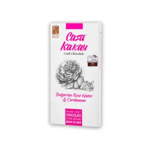 Chocolate with Rose Water and Cardamom | Casa Kakau 70 g