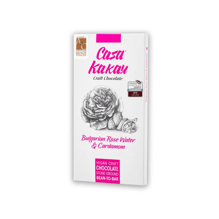 Chocolate with Rose Water and Cardamom | Casa Kakau 70 g